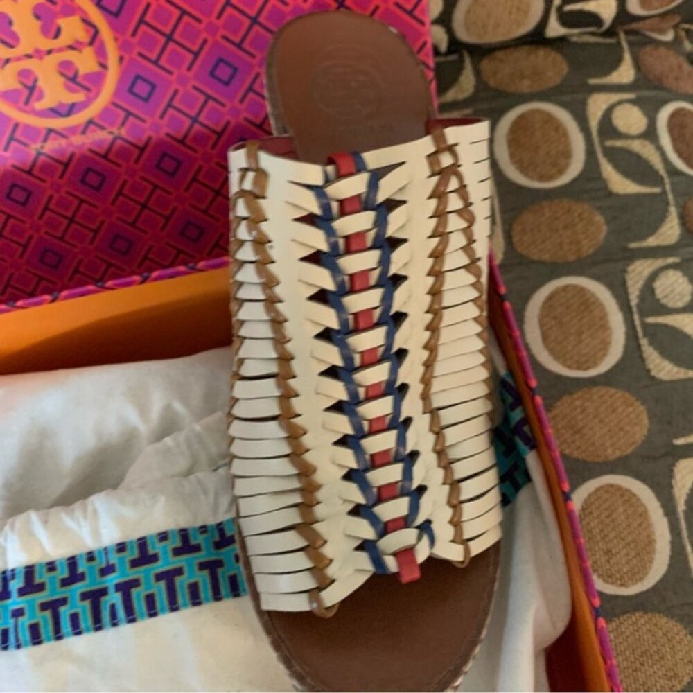Tory Birch Dulce de leche Pecha mules - Picture 4 of 15